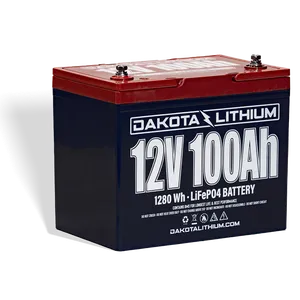 Dakota Lithium 12V 100Ah Deep Cycle Heated LiFePO4 Battery product image