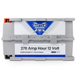 Battle Born 270Ah 12V GC3 LiFePO4 Deep Cycle Battery product image