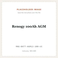 Renogy 12 Volt 100Ah Deep Cycle AGM Battery product image